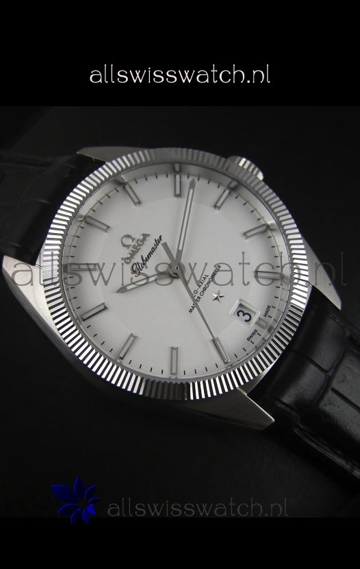 Omega Globemaster Co-Axial White Dial Stainless Steel - 1:1 Mirror Replica 6