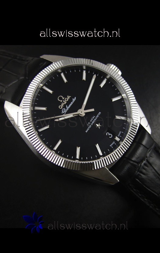 IMG_9081 Omega Globemaster Co-Axial Black Dial Stainless Steel - 1:1 Mirror Replica 6