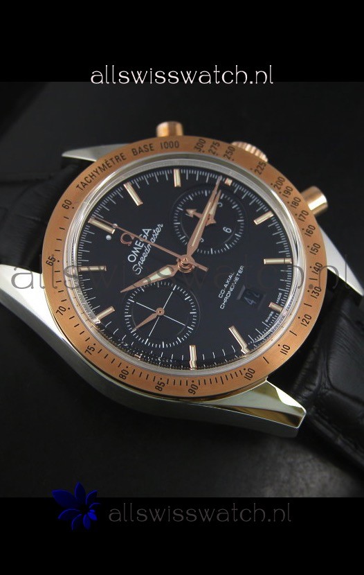 IMG_9081 Omega Speedmaster Moon Co-Axial Two Tone Case - 1:1 Mirror Replica 6
