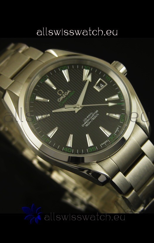 IMG_9081 Omega Seamaster Aqua Terra Co-Axial Black Dial Replica 6