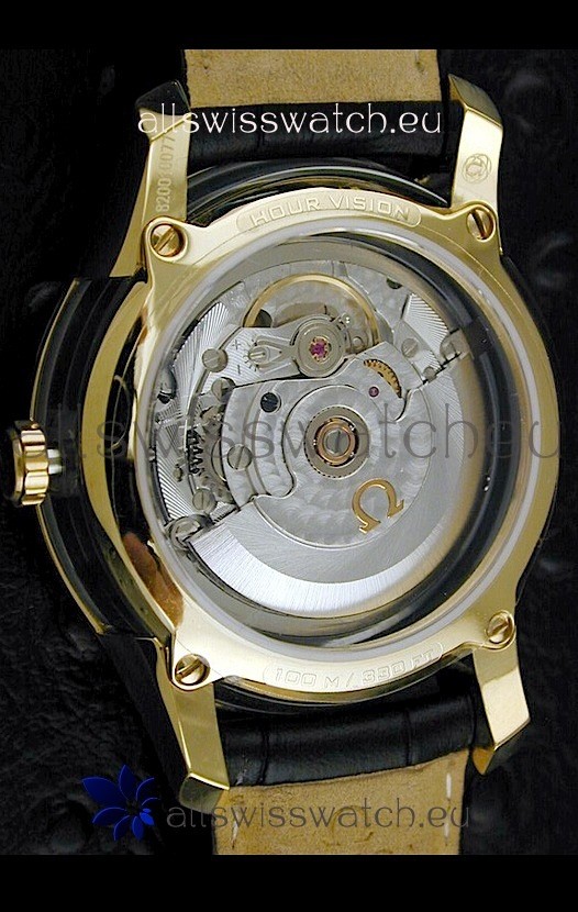 IMG_9081 Omega De Ville Hour Vision in Yellow Gold Replica 6