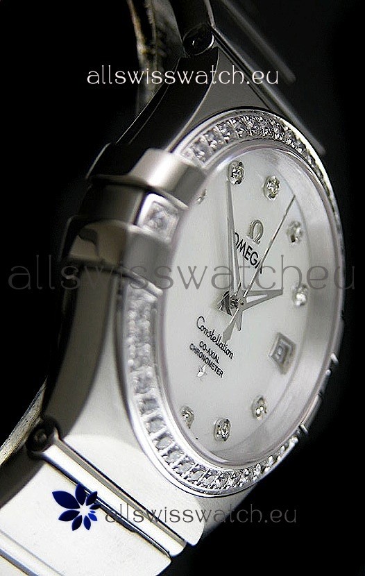 IMG_9081 Omega Constellation Mens Automatic in Steel Casing -- 1:1 Mirror Replica 6
