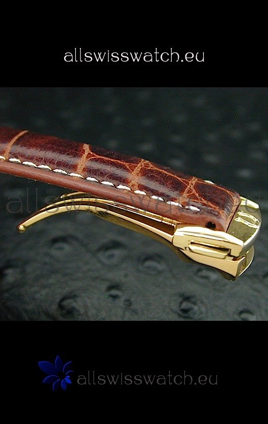 IMG_9081 Omega Railmaster in Rose Gold Casing Replica 6