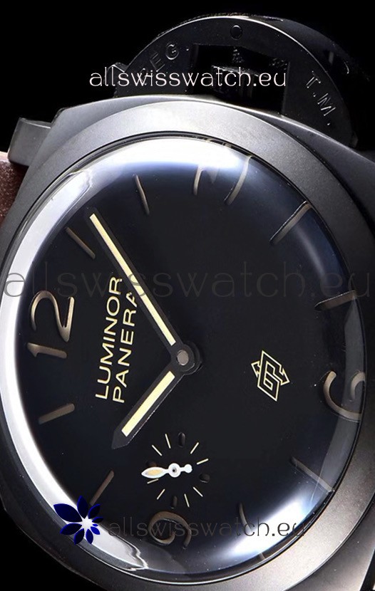 IMG_9081 Panerai Luminor 1950 3 Days PANERISTI Composite Cased Vintage Edition Replica 6