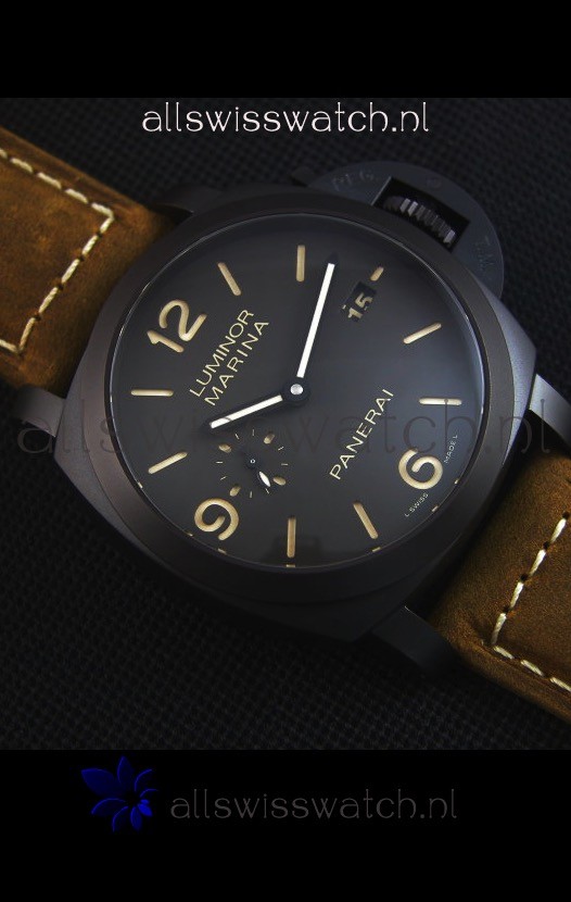IMG_9081 Panerai Luminor Marina PAM386 Ceramica Case 1:1 Ultimate Replica 6