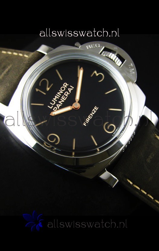IMG_9081 Panerai Luminor PAM00605 Firenze with P.3000 Movement Replica 6