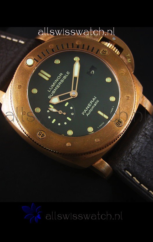 IMG_9081 Panerai PAM382 Bronzo - Updated Ultimate Edition Version Replica 6