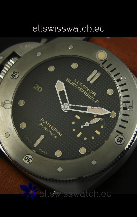 IMG_9081 Panerai Luminor Submersible PAM569 Titanium - 1:1 Ultimate Replica 6