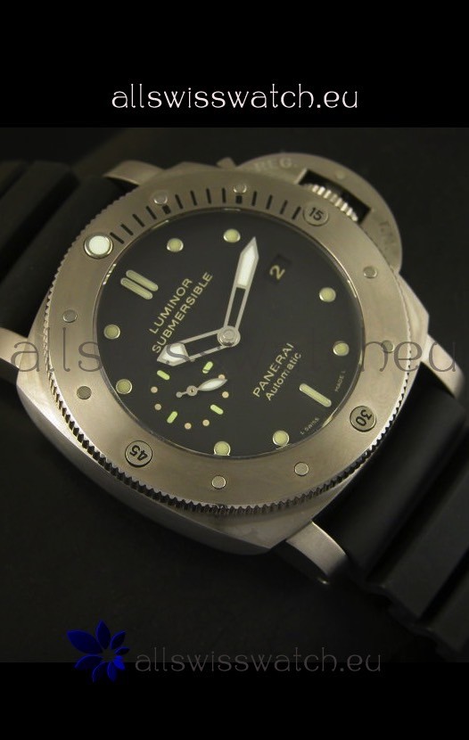 IMG_9081 Panerai Luminor Submersible PAM305 Q - 1:1 Ultimate Mirror Replica 6