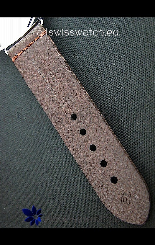 IMG_9081 Panerai PAM380 Radiomir Black Seal Automatic in Brown Strap Replica 6