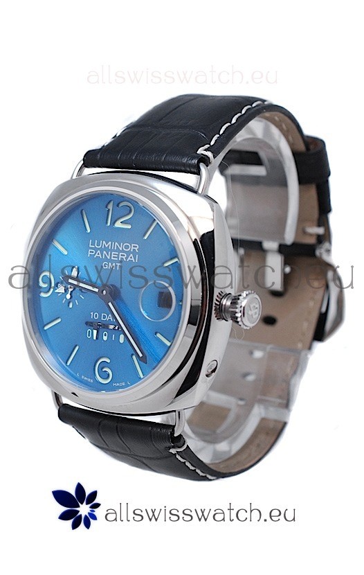 IMG_9081 Panerai Luminor GMT 10 Daysin Blue Dial Replica 6
