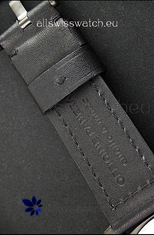 IMG_9081 Panerai Luminor Marina Left Hand Wind PVD - Leather Strap Replica 6
