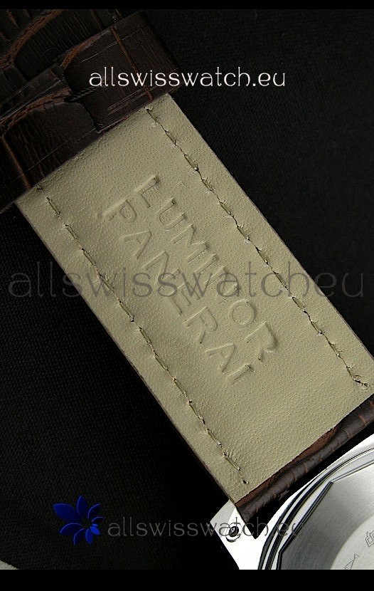 IMG_9081 Panerai Luminor GMT in Steel - 1:1 Mirror PAM00161 Replica 6