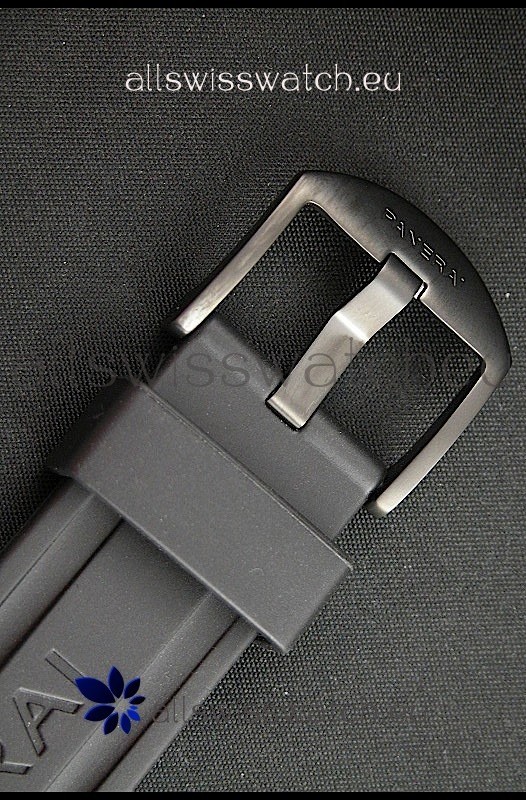 Panerai Luminor Marina Left Hand Wind PVD Replica 6
