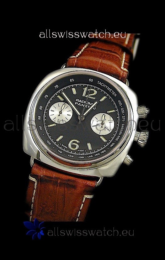 IMG_9081 Panerai Radiomir Lemania in Black Dial Replica 6