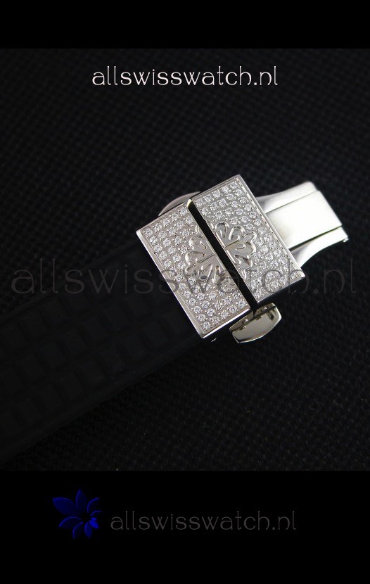Patek Philippe Aquanautwith Diamonds Encrusted Casing Replica 6