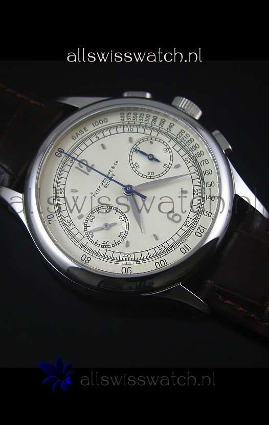 IMG_9081 Patek Philippe Complications 5170G Cream Dial Replica 6