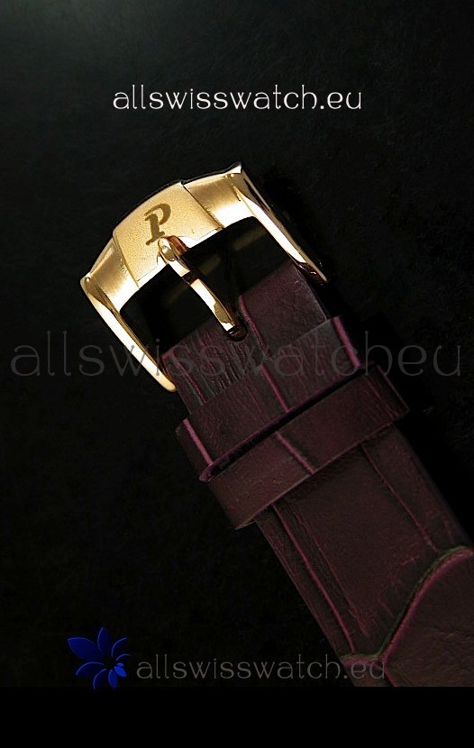 IMG_9081 Piaget Altiplano Ultra-Thin Quartz Movement Ladies with Brown Strap Replica 6