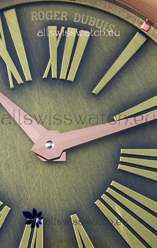 IMG_9081 Roger Dubuis Excalibur Steel Case Green Dial Replica 6