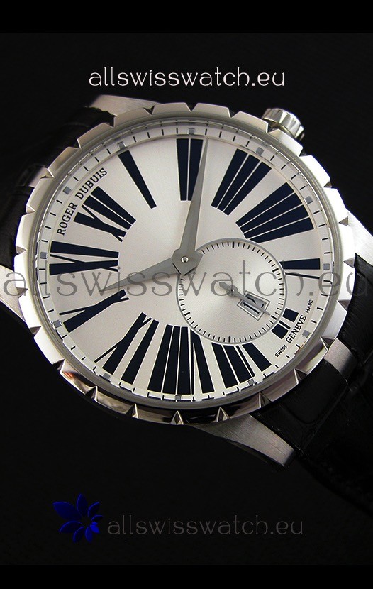 IMG_9081 Roger Dubuis Excalibur RDDBEX0460 Steel White Replica 6