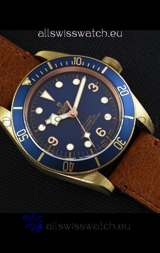 IMG_9081 Tudor Heritage Bronze Black Bay Blue Bucherer Limited Edition 1:1 Mirror Replica 6