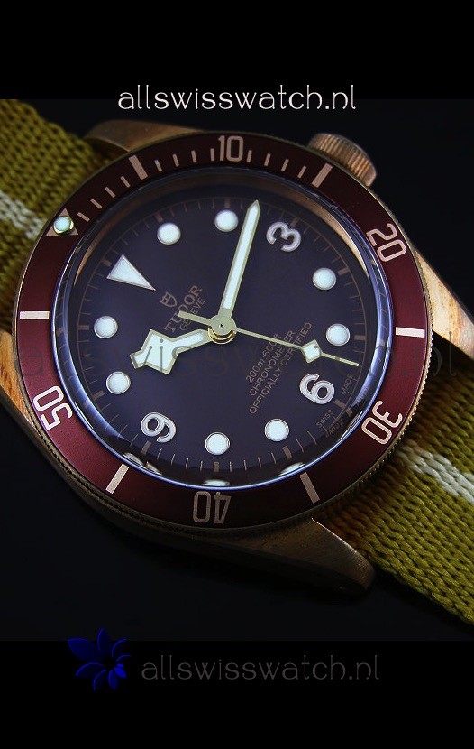 IMG_9081 Tudor Heritage Bay Bronzewith NATO Strap Replica 6