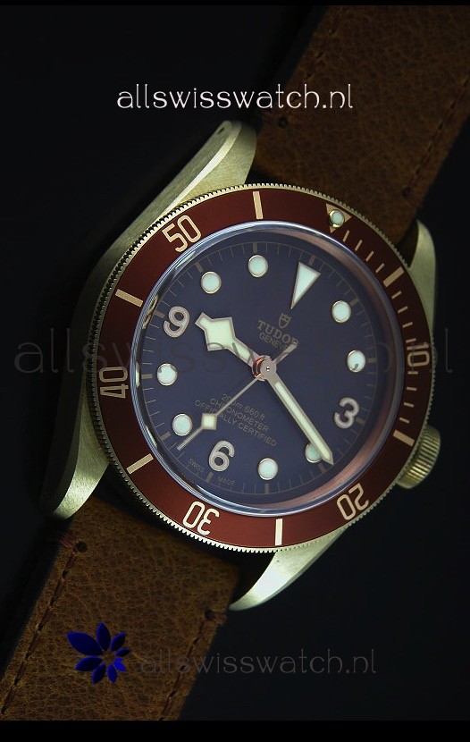 Tudor Heritage Bay Bronze 1:1 Mirror Edition with Two Straps Replica 6