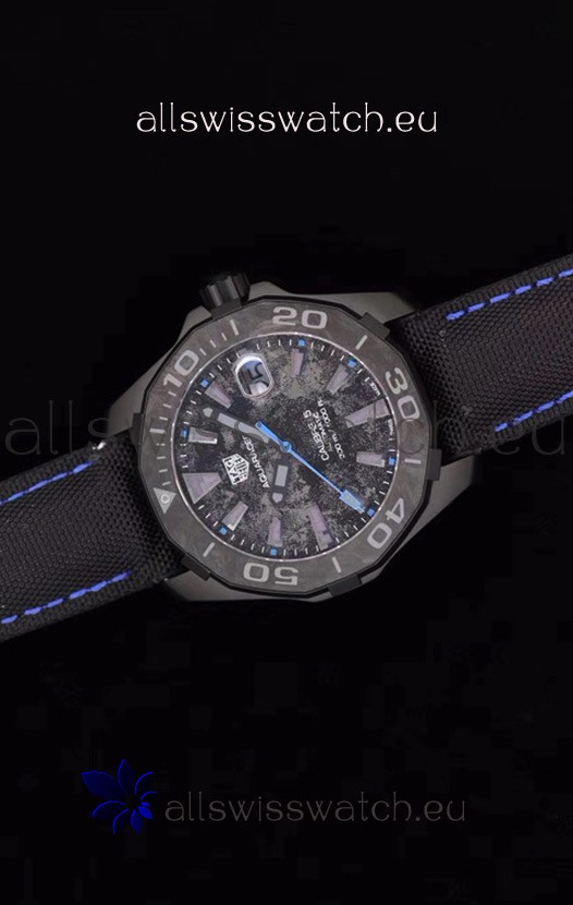 IMG_9081 Tag Heuer Aquaracer Calibre 5 Titanium Carbon 41MM 1:1 Mirror Replica 6