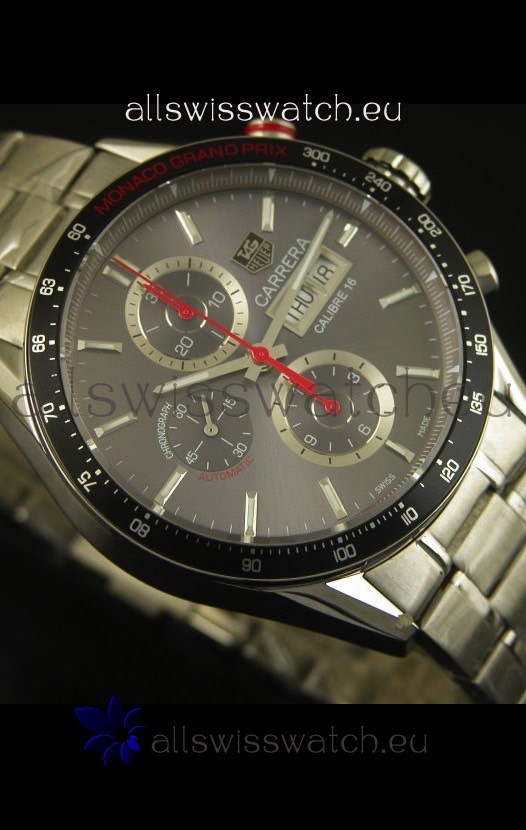 IMG_9081 Tag Heuer Carrera Calibre 16 Monaco GP Edition - 1:1 Mirror Replica 6
