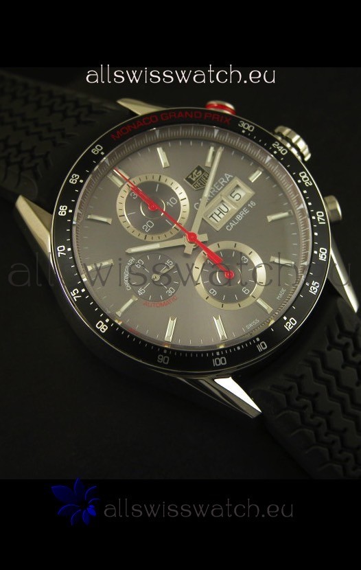IMG_9081 Tag Heuer Carrera Calibre 16 Monaco GP Edition - 1:1 Mirror Replica 6