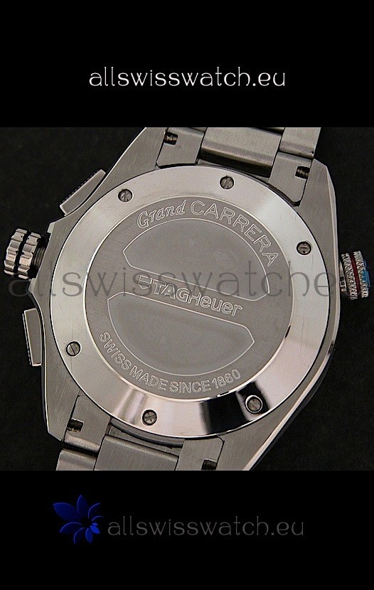 Tag Heuer Grand Carrera Calibre 36  Chronograph in Blue Dial Replica 6
