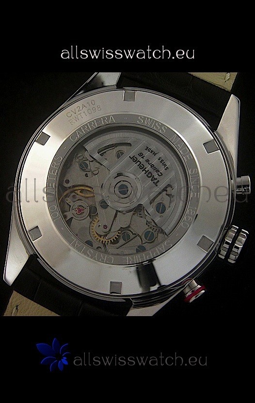 Tag Heuer Carrera Tachymeter Chronograph in Black Replica 6