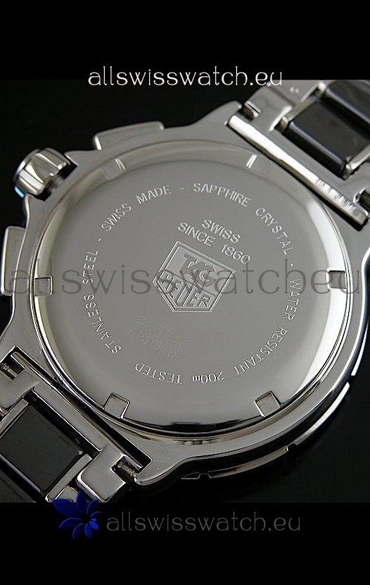 IMG_9081 Tag Heuer Formula 1 Chronograph Ceramic Ladies in Black Bezel Replica 6