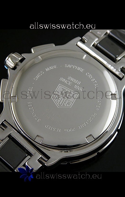 IMG_9081 Tag Heuer Formula 1 Chronograph Ceramic Ladies in Black Dial Replica 6