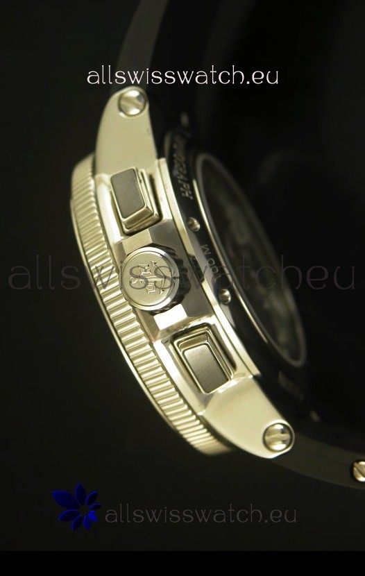 IMG_9081 Ulysse Nardin Marine Chronograph Stainless Steel White Roman Dial - 1:1 Mirror Replica 6