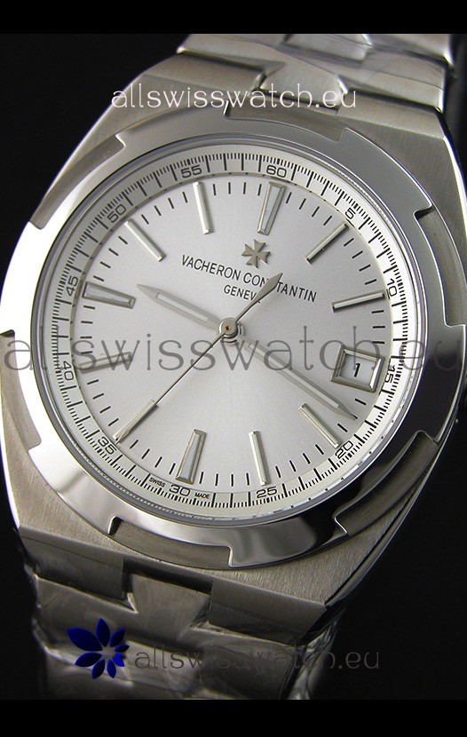IMG_9081 Vacheron Constantin Overseas Steel White Dial 1:1 Mirror Replica 6