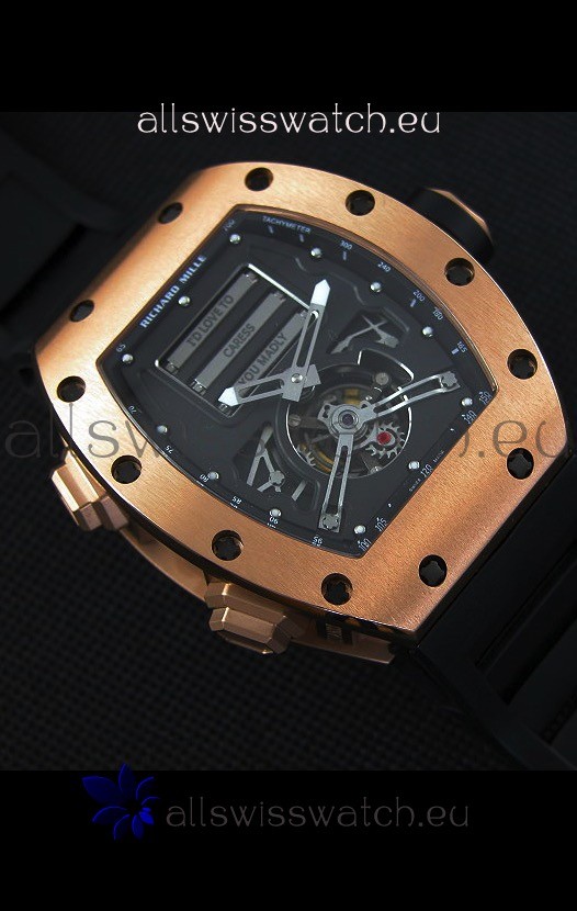 IMG_9081 Richard Mille RM069 Tourbillon Erotic Pink Gold Case Replica 6