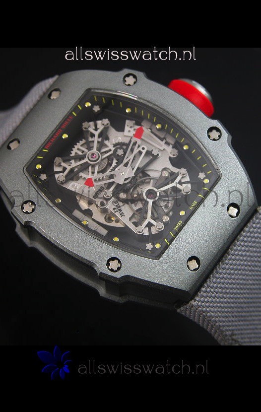 IMG_9081 Richard Mille RM027 Tourbillon Rafael Nadal Edition in Titanium Case Replica 6