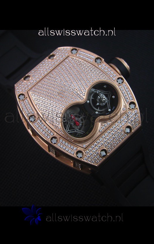 IMG_9081 Richard Mille RM053 Tourbillon Pablo Mac DonoughPink Gold Case Replica 6