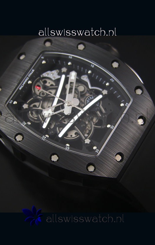 IMG_9081 Richard Mille RM061 Ceramic Case Black Bezel Replica 6