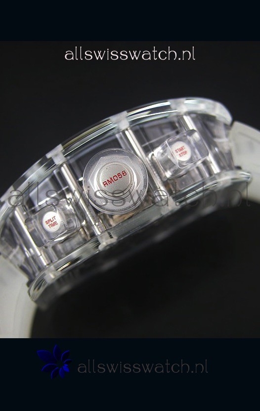 IMG_9081 Richard Mille RM056-1 Tourbillon Felipe Massa Chronograh Black Bezel Replica 6