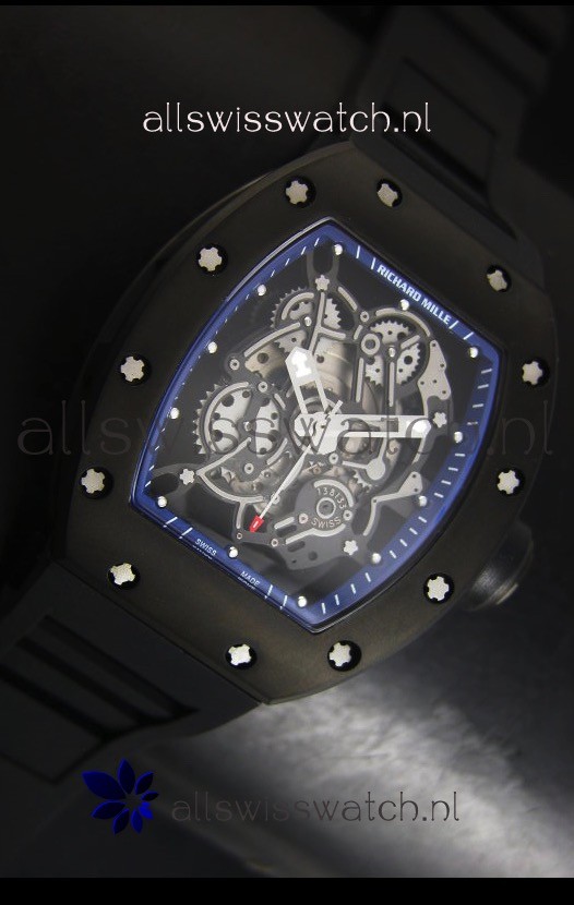 IMG_9081 Richard Mille RM055 Bubba Watsonin Blue Indexes Replica 6