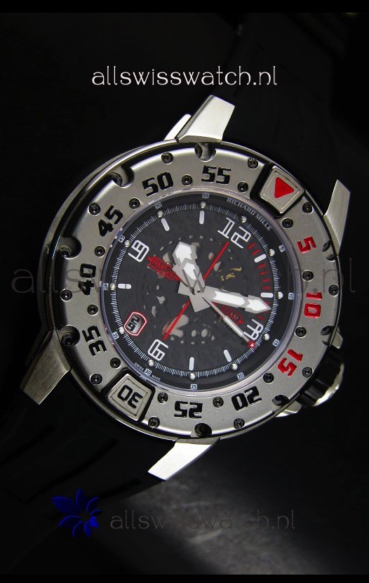 IMG_9081 Richard Mille RM028 Automatic Diver'sin Black Replica 6
