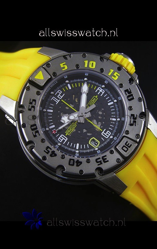 IMG_9081 Richard Mille RM028 Automatic Diver'sin Yellow Replica 6