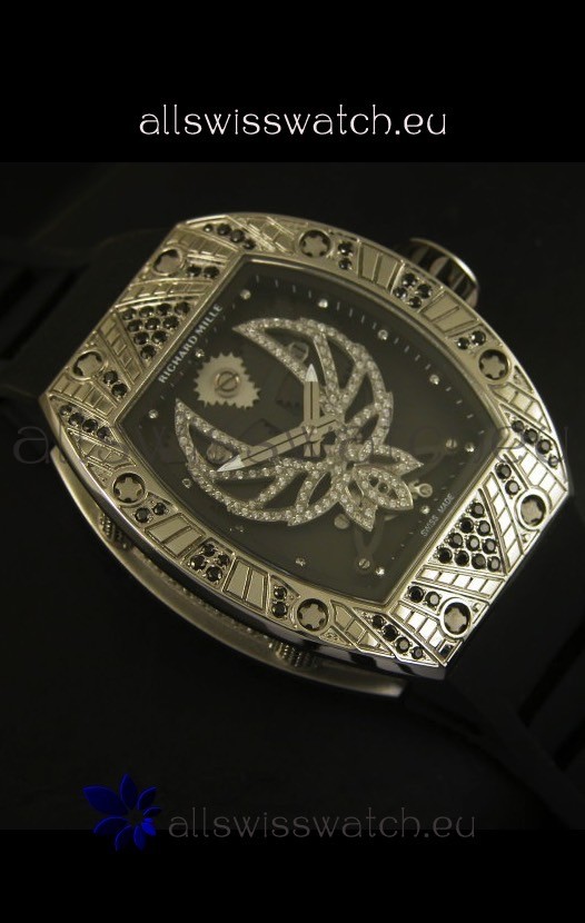 IMG_9081 Richard Mille RM051 Tourbillon in Leather Strap Replica 6