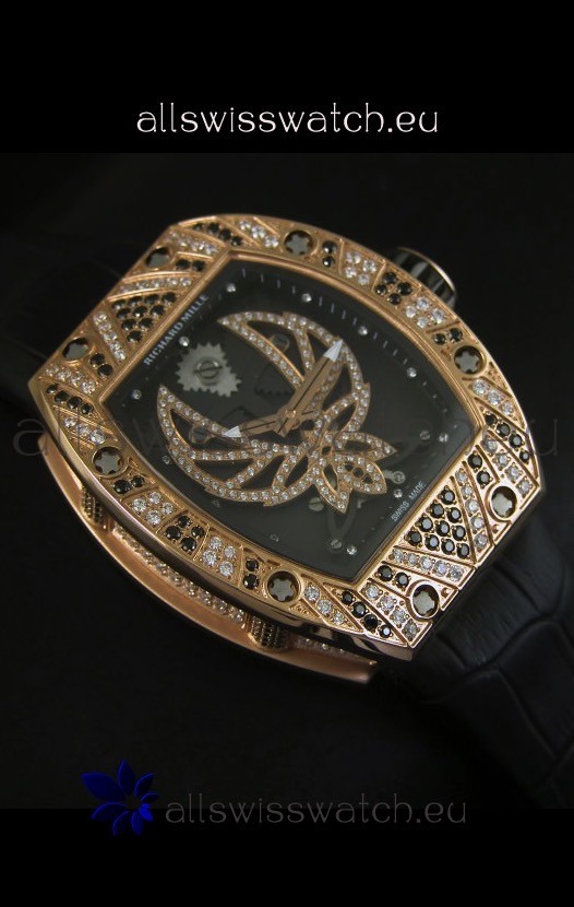 IMG_9081 Richard Mille RM051 Tourbillon in Pink Gold Case Replica 6
