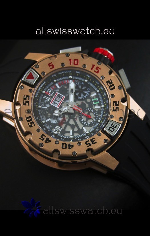 Richard Mille RM032 in Pink Gold Finish Replica 6