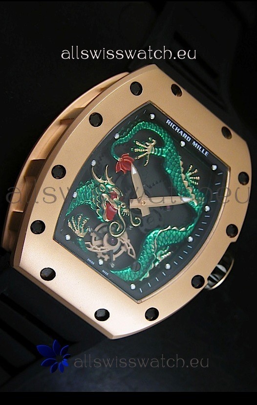IMG_9081 Richard Mille RM057 Tourbillon Jackie Chanin Pink Gold Replica 6