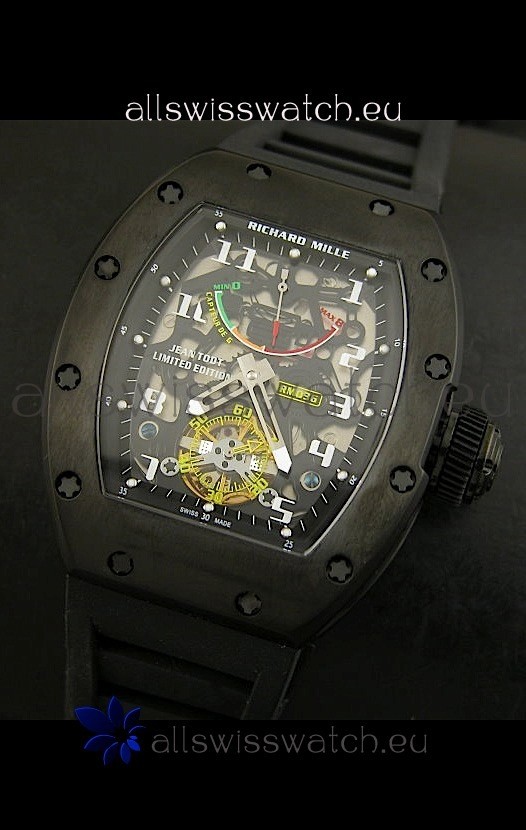 IMG_9081 Richard Mille RM002 Power Reserve Tourbillonin PVD Replica 6
