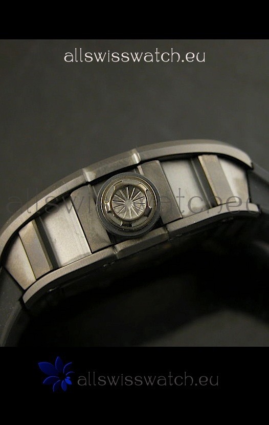 IMG_9081 Richard Mille RM052 Skull Tourbillonin PVD Case Replica 6